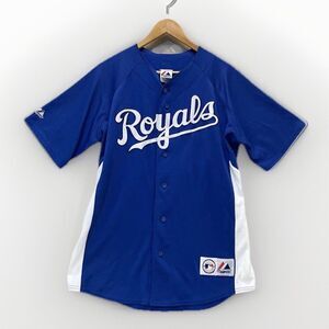 Majestic Kansas City Royals Jersey Men's Medium Joakim Soria #48